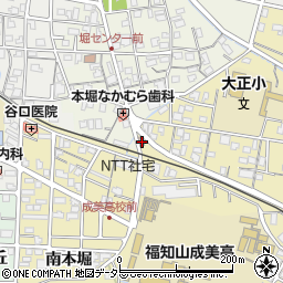 京都府福知山市堀1375-5周辺の地図