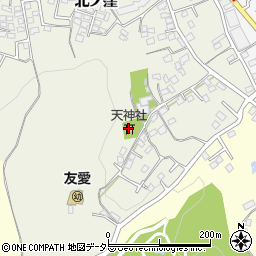 天神社周辺の地図