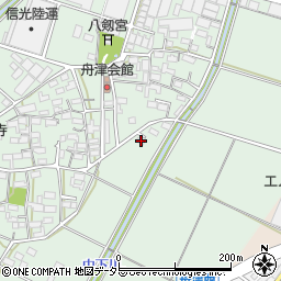 愛知県小牧市舟津827周辺の地図