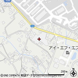 静岡県御殿場市板妻21周辺の地図