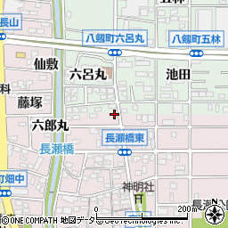 愛知県岩倉市東町東市場屋敷255周辺の地図
