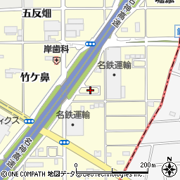 愛知県一宮市千秋町町屋西野5-15周辺の地図