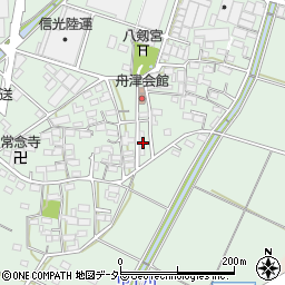 愛知県小牧市舟津842周辺の地図