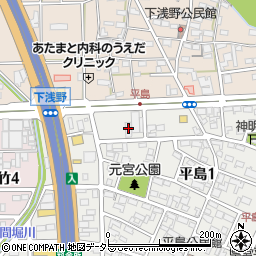 トヨタ部品愛知共販株式会社一宮営業所周辺の地図
