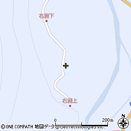 滋賀県高島市朽木栃生868周辺の地図