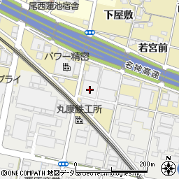 愛知県一宮市西萩原若宮前53周辺の地図