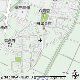 愛知県小牧市舟津832周辺の地図