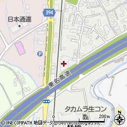タカムラ建設株式会社　静岡工場周辺の地図