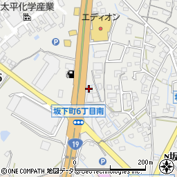 東濃信用金庫坂下支店周辺の地図