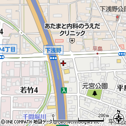 ＥＮＥＯＳ　Ｄｒ．Ｄｒｉｖｅ名岐バイパス平島店周辺の地図