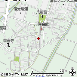 愛知県小牧市舟津833周辺の地図