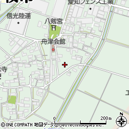 愛知県小牧市舟津1640周辺の地図