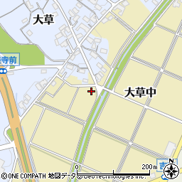 愛知県小牧市大草中206周辺の地図