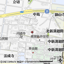 愛知県岩倉市鈴井町蔵前2周辺の地図