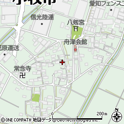 愛知県小牧市舟津2351周辺の地図