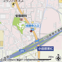 車現金買取センター・ビジョン小田原店周辺の地図