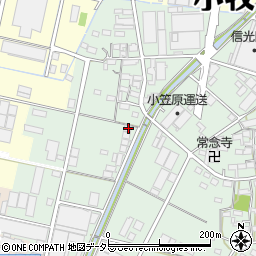 愛知県小牧市舟津1292周辺の地図