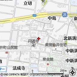愛知県岩倉市鈴井町蔵前54周辺の地図