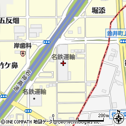 愛知県一宮市千秋町町屋西野14周辺の地図