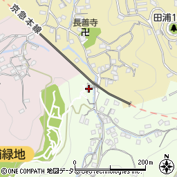 神奈川県横須賀市田浦泉町123周辺の地図
