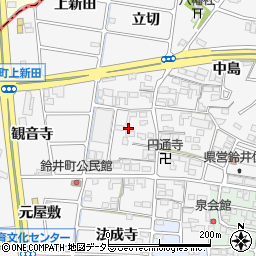 愛知県岩倉市鈴井町蔵前10周辺の地図