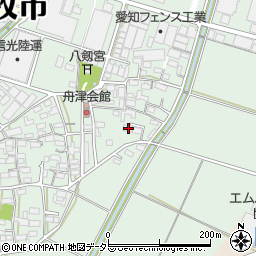 愛知県小牧市舟津1669周辺の地図