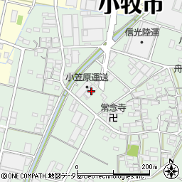 愛知県小牧市舟津1057周辺の地図