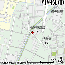 愛知県小牧市舟津1054周辺の地図