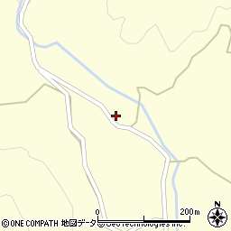 島根県安来市伯太町上小竹357周辺の地図