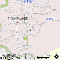 愛知県春日井市外之原町2012周辺の地図