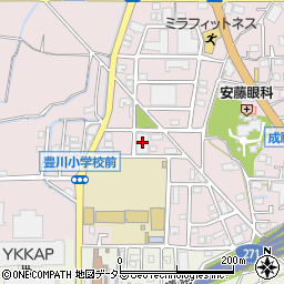 紀伊産業豊川倉庫周辺の地図
