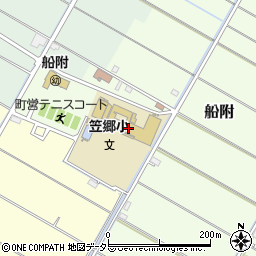 養老町立笠郷小学校周辺の地図