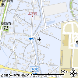 愛知県小牧市下末1332周辺の地図