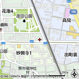 千成寿司 一宮支店周辺の地図