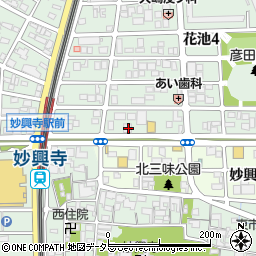 愛知銀行一宮南支店 ＡＴＭ周辺の地図