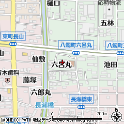 県営岩倉住宅周辺の地図