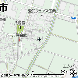 愛知県小牧市舟津1657周辺の地図