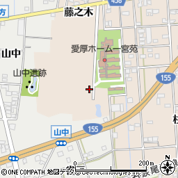 愛知県一宮市大和町苅安賀杉之木2133周辺の地図