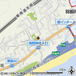 町屋公民館周辺の地図