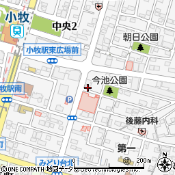 株式会社野々川工務店一級建築士事務所周辺の地図