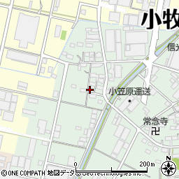 愛知県小牧市舟津2616周辺の地図