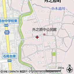 愛知県春日井市外之原町2217周辺の地図