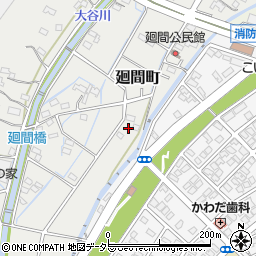 愛知県春日井市廻間町19周辺の地図