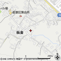 静岡県御殿場市板妻190周辺の地図