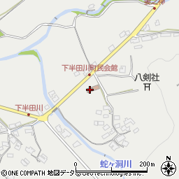 愛知県瀬戸市下半田川町841周辺の地図