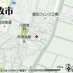 愛知県小牧市舟津1650周辺の地図