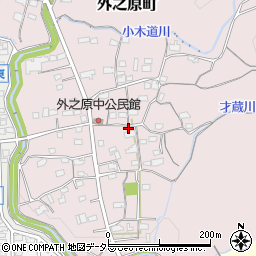 愛知県春日井市外之原町2206周辺の地図