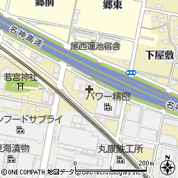 愛知県一宮市西萩原若宮前16-1周辺の地図