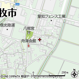 愛知県小牧市舟津1649周辺の地図