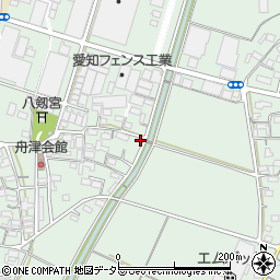 愛知県小牧市舟津845周辺の地図
